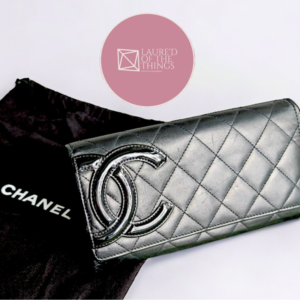 Authentic Chanel Cambon Wallet. Bought at a CHANEL in Paris! Stamp code listed